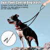 Adiwo Two Point Control Dog Leash, Professional Anti-Pull Dog Lead