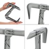 KADAX Flower Box Bracket, No Drilling, Balcony Box Holder Set,