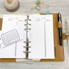 SinnWunder® Habit Tracker Lists for Sleep and Mood - Fits