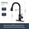 Kitchen Faucet with Pull-Down Spray Single Handle high arc Commercial
