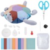 FREEBLOSS Set of 2 Turtles Patchwork Pin Cushion Set DIY