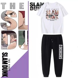 D.S Conjunto Casual De Camisetas De Anime Para Hombre