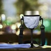 Beautyflier Wine Glass Insulator/Drink Holder/Neoprene Sleeve with Adjustable Neck Strap