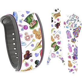 Best Day EverWrap Magic Band Skin Vinyl Decal Wrap Compatible with MagicBand 2