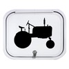 Antique Tractor Black Vinyl Decal Sticker