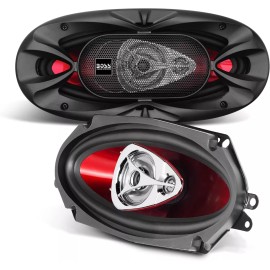 BOSS 400 Watts 4x10" Overhead Speakers for 1995-UP Tahoe, Yukon, Suburban