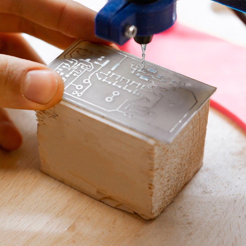 uxcell Micro PCB Drill Bit Set, 1/8" Shank 0.3mm-1.2mm Solid