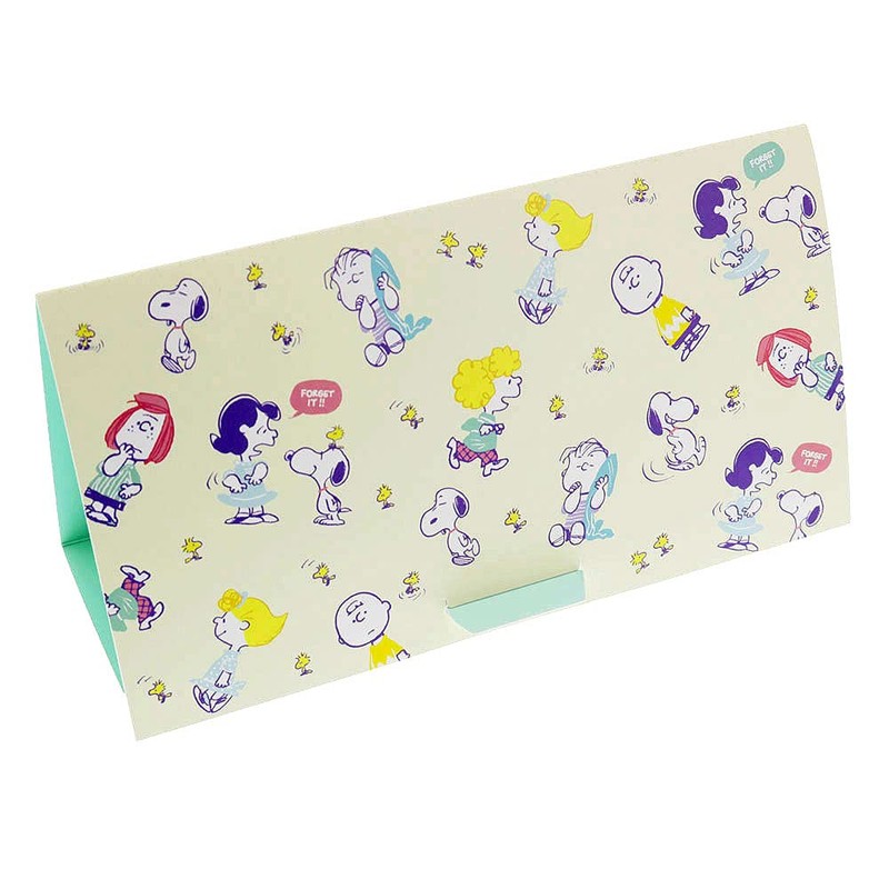 Sunstar Stationery Snoopy Sticky Notes Stand, Glitter with Cream S2831562