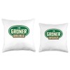 Grüner Brauhaus Shirt Throw Pillow