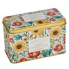 New English Teas Victorian Sunflower Tea Tin with 40 English