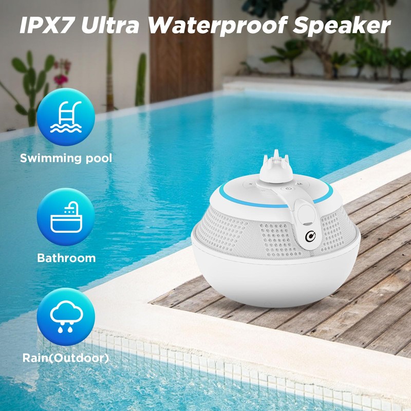 Maraawa Floating Fountain Pool Bluetooth Speaker