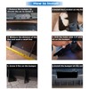 Rear Diffuser 5 Fins V3 Set for Dodge Challenger 2015-2024