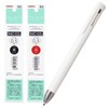 ZEBRA B2SAS88-SNC5-WAZ Multi-functional Pen, Blen2+S, 0.02 inches (0.5 mm), White