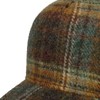 Stetson Wool Check Trucker Cap Men's Checked Pattern Baseball Cap,