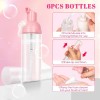 Kit Rosa De Limpieza Para Extensiones De Pestañas 15pz