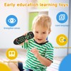 APSUAE Baby TV Remote Control Toy with Light and Sounds,