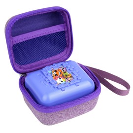 OSDUE Case for Bitzees Digital Pet Interactive Toy, Cute Protective Bag for Bitzee Digital Pet, Protective Bag for Bitzees Digital Pet, Carry Bag with Wrist Strap, Waterproof, Shockproof