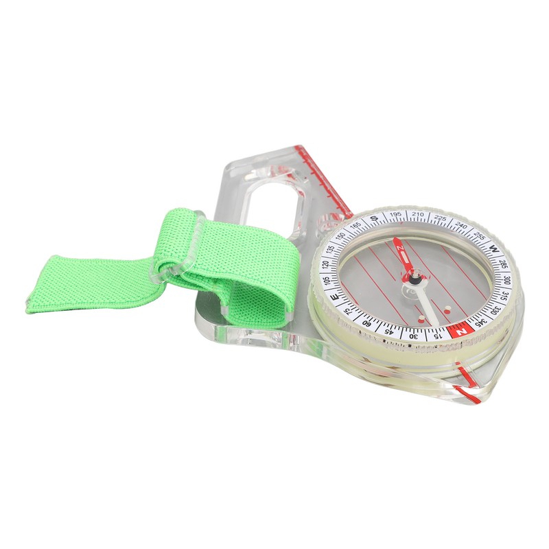 Orienteering Compass Luminous Versatile Sensitive Portable Backpacking Compass for Camping