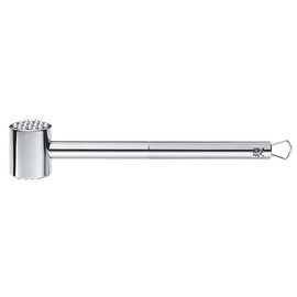 WMF Profi Plus Meat Hammer 25 cm, Meat Tenderiser, Cutlet Tenderiser, Cromargan Stainless Steel, Partially Matte, Dishwasher Safe
