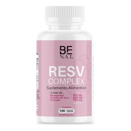 Suplemento en cápsula Benat Suplementos Semilla de Uva de Resv Complex x 500mg