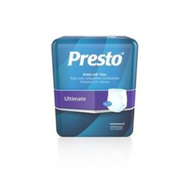 DRYLOCK TECHNOLOGIES LTD Presto Maximum  Ultimate  Brief Medium 32" to 44" Circumference White CA of 96