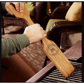 Ultimate BBQ Grill Cleaning Scraper Tool Wood from the USA 20” ALL NATURAL!