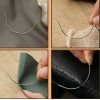 Unbranded Curved Heavy Duty Sewing Needles Pack, Great For Leather