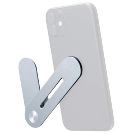 Elecom P-DSMARMDSV Smartphone Stand Arm Type Display Stand, Magnetic, Compatible with 4 to 6 Inches, Silver