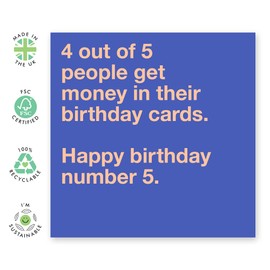 Central 23 - Funny Birthday Card - Rude Birthday Card for Friends - Birthday Cards for Son or Daughter - Comes with Fun Stickers