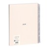 MILAN® A4 notebook with hardcover, 5x5 mm grid, 80 sheets,