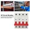 Miniature Circuit Breaker 4P 400V Overload Protection Isolator Switch for