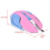 3200DPI High Sensitivity Pink Gaming Mouse Comfortable Grasping Wired Gaming