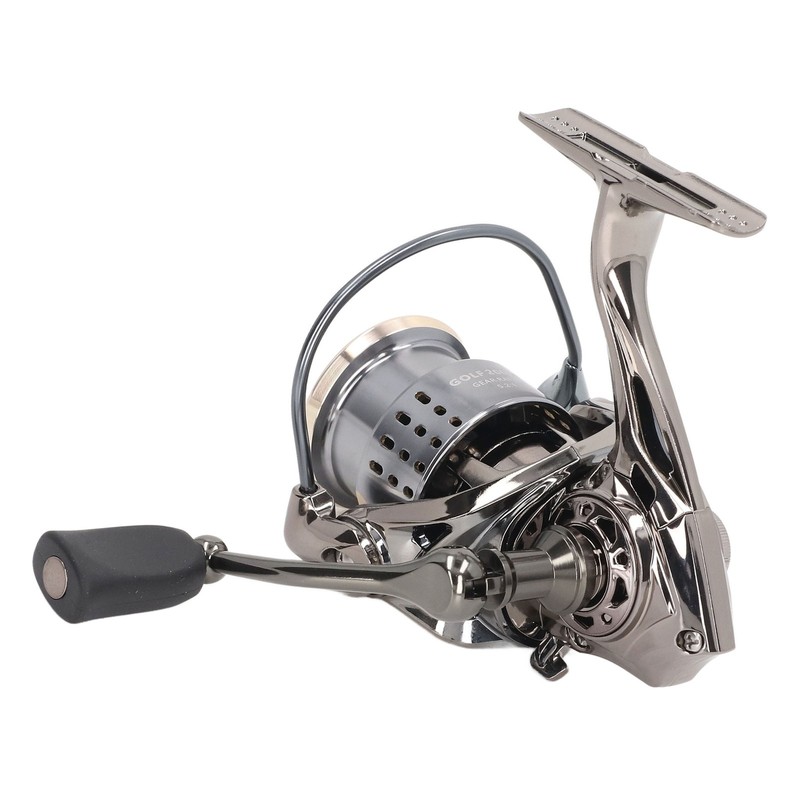 5.2:1 Fishing Reel Long Casting Metal Spinning Reels Chamfer Outlet