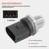AUROLYNNE Fuel Pressure Sensor for 3 Sensor E90 Fuel Pressure