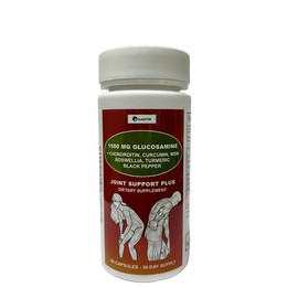 GLADTON Glucosamine Chondroitin MSM Curcumin Turmeric Boswellia - Joint Support Supplement for Bone Back Knee Hand Flexibility, Mobility. Joint Health Supplement for Women & Men. 90 Capsules