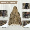 EAmber Ghillie Suit Gilly Hunting Suits Pants 3D Leaf Camo
