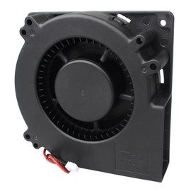 Jopto PWM Brushless Cooling Blower Fan 120x120x32mm 12032 DC 24V Dual Ball Bearing High Airflow With 2 Pin Terminal Compatible With Desktop 3D Printer PC CPU Computer Case With 28cm 11.02inch Cable