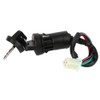 Key Switch 12V Waterproof 4-Wire Ignition Key Switch Waterproof Motorcycle