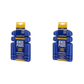 Goodyear Workwear Ergonomic Strong Flexible Work Safety Knee Pads Inserts 1-Pair, Blue, One Size