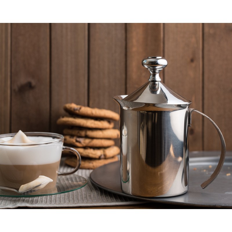 Bellemain Milk Frother Handheld, Thick, Creamy Milk Foam Maker, Warm