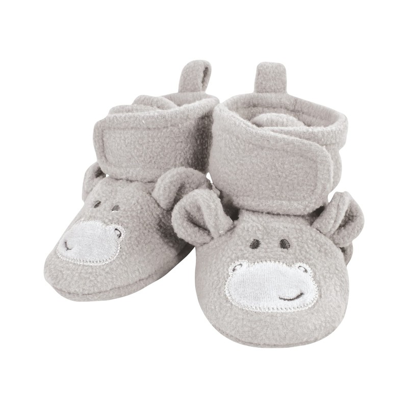Hudson Baby Botines unisex de forro polar para bebé, paquete