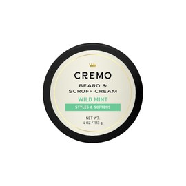 Cremo Beard & Scruff Cream, Mint Blend 4 oz