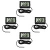 DearCal Digital Fridge Freezer thermometer with LCD Display,Home Temperature Monitor
