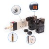 Solenoid Valve AirTAC 4V420-15 DC12V 1/2"PT Double Solenoid 5/2 way