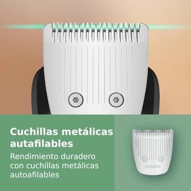 Philips Multigroom Serie 5000 | Recortadora 10 en 1 para Hombre con Cuchilla de Precisión | Barba, Nariz, Orejas y Cuerpo | 10 piezas | MG5922/15