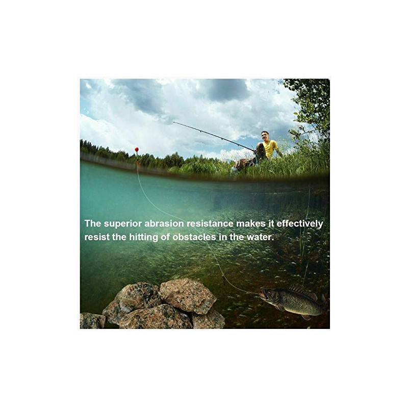 Procean 100% PE 4 & 8 Strands Braided Fishing Line,