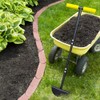 Colwelt Half Moon Edger Lawn Tool, Lawn Edgers with Soft