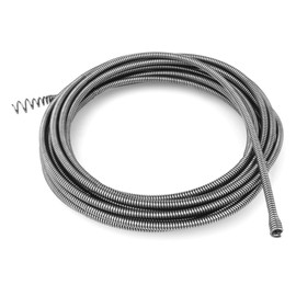 21338 Spin Drain Cable Replacement for Ridgid Auto-Spin Drain Snake, 1/4" x 30' Drain Snake Cable