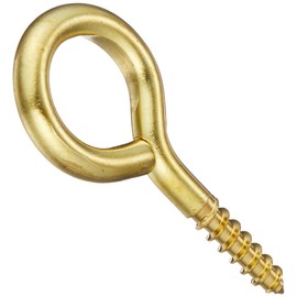 TRUSCO(トラスコ) 真鍮ヒートン#10 10本入 THT-B10