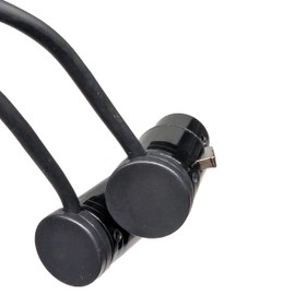 Milestock Rotatable Low-Profile 3-Pin XLR Female to XLR Male Adjustable-Angle Cable for Mic Sound Devices 302, 552, 633, 688, 788T Mixer, Zaxcom, Zoom F8 Recorder and More, 20-Inches, Black
